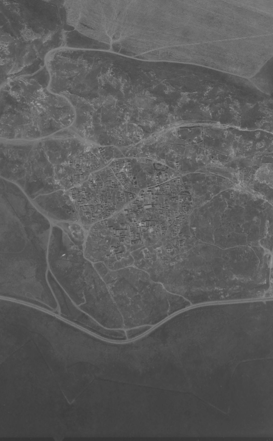 Zir'in 1952 Aerial Survey Post-Demolition