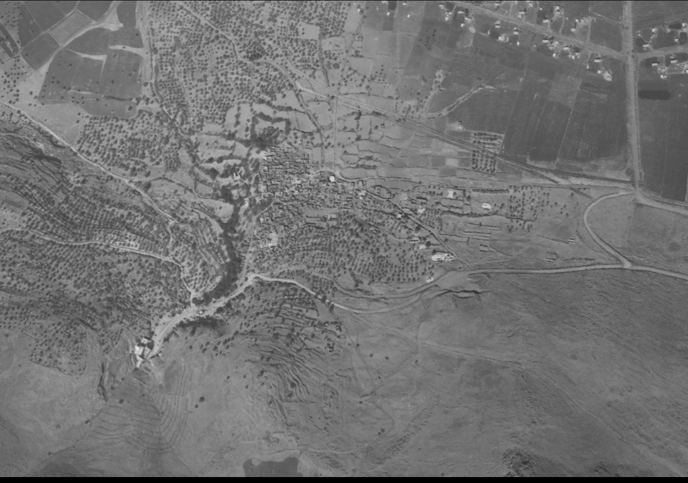 1955 Forensic Aerial Survey of Hittin