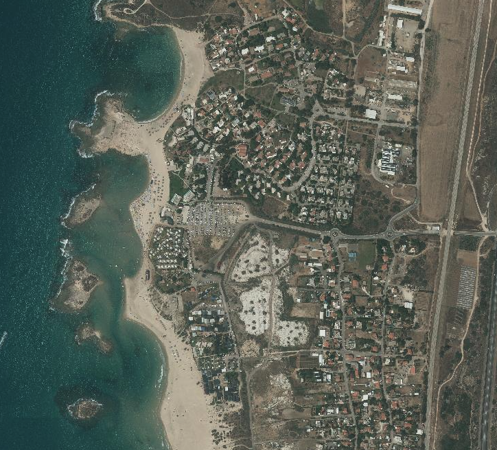 2025 Satellite Mapping of Nachsholim and Dor over Tantura