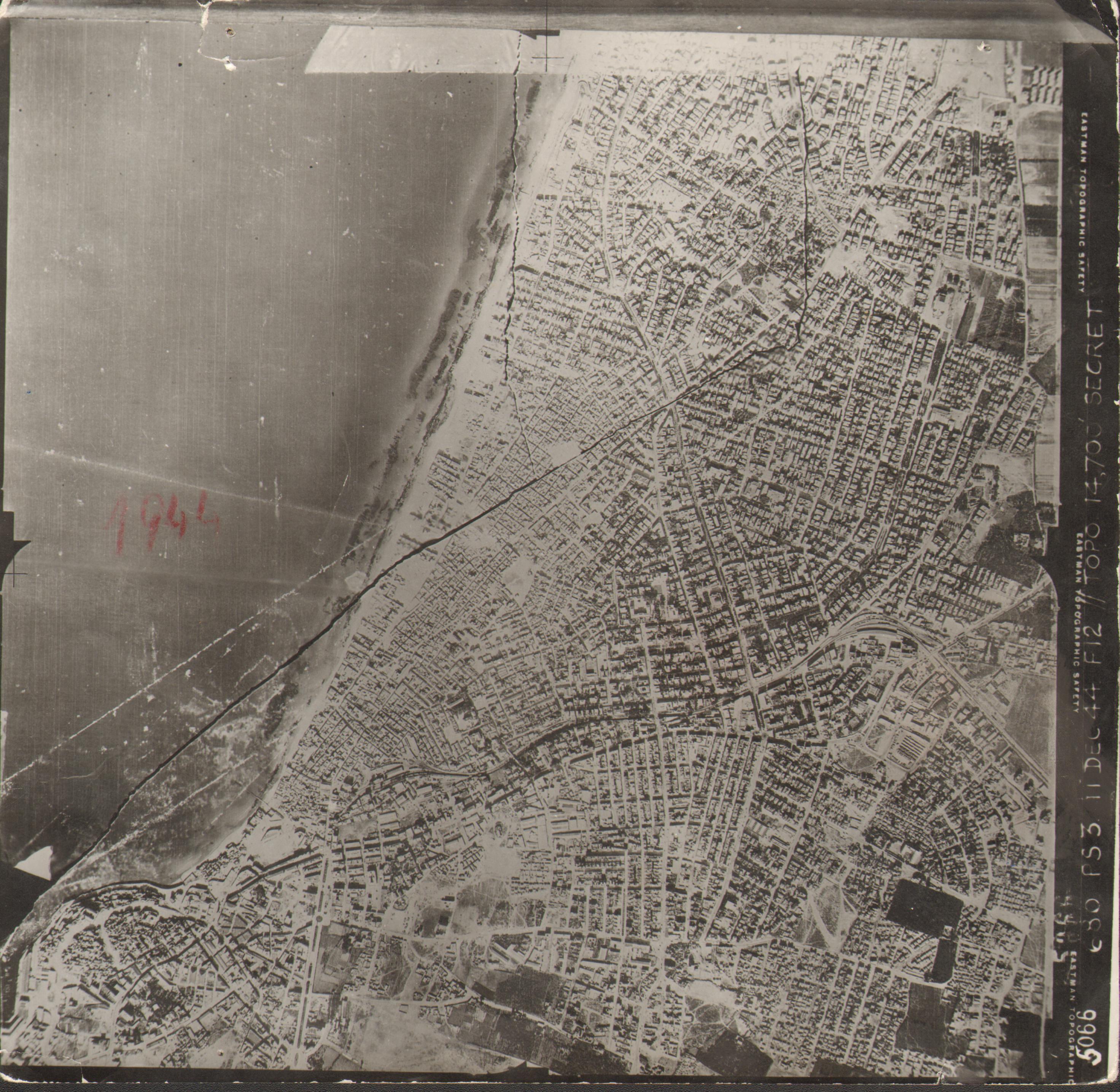 Aerial Photo of Jaffa 1944